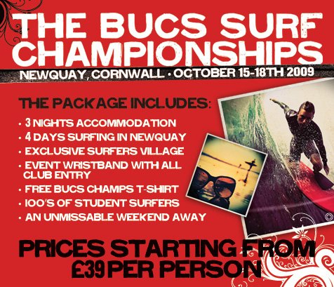 Bucs Surf Champs' Party with Mistajam - Flyer back