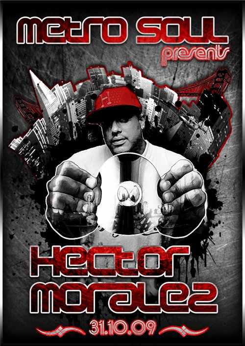 Metro Soul's Halloween Hoedown with Hector Moralez - Flyer front