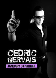 Cedric Gervais - Flyer front