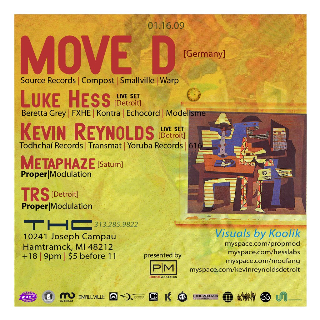 Proper|modulation presents Move D - Flyer back