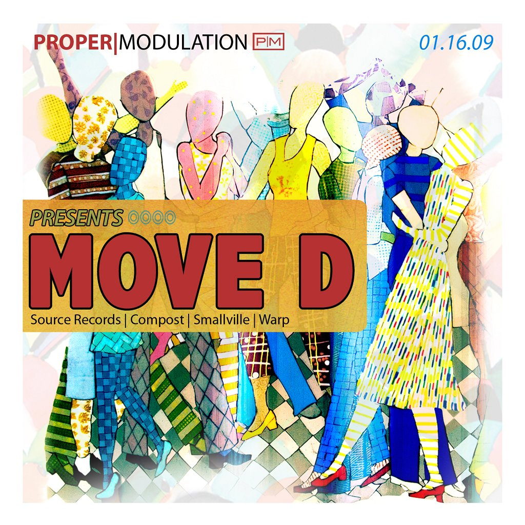 Proper|modulation presents Move D - Flyer front