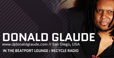Donald Glaude - Flyer front