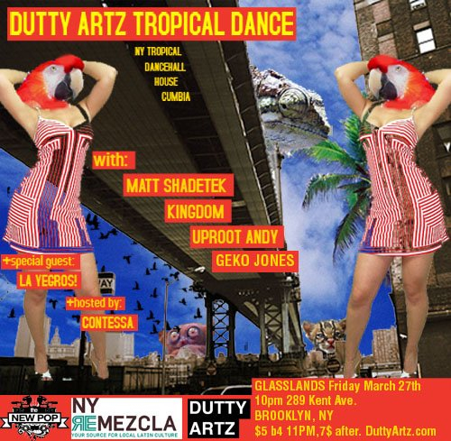 New York Tropical - Flyer front