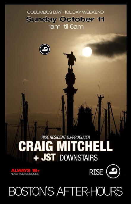 Craig Mitchell - Flyer front
