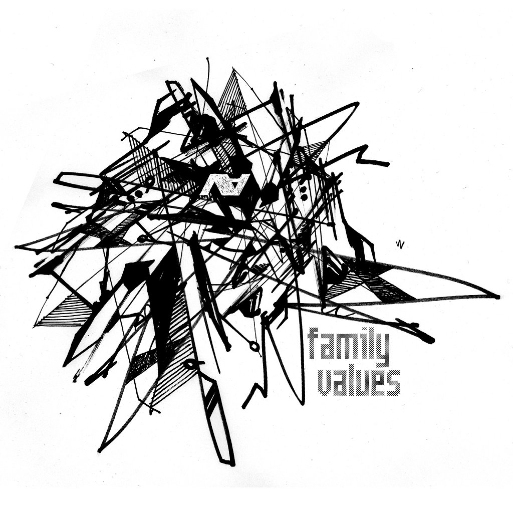 Vakant 'Family Values' Release Party - Flyer back