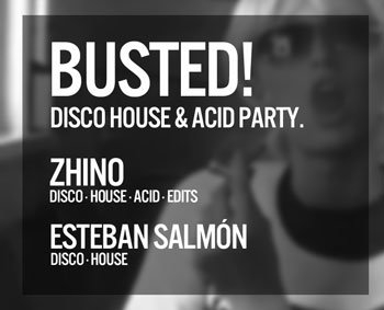 Busted - Flyer front