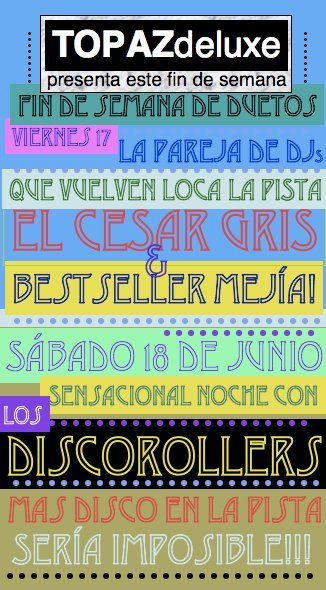 Discorollers - Flyer front