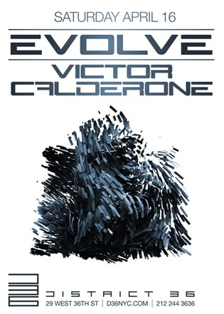 Evolve with Victor Calderone - Flyer front
