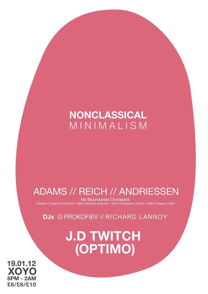 Nonclassical feat J.D Twitch - Flyer front