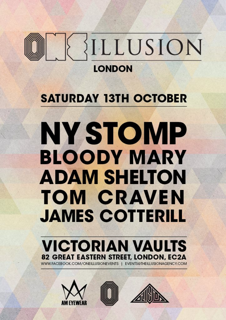 One Illusion London - Flyer front