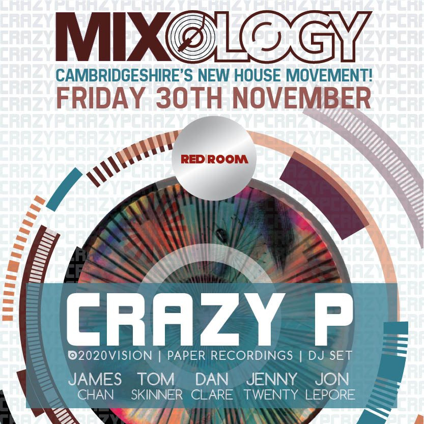 Mixology Exclusive with Crazy P - Flyer front