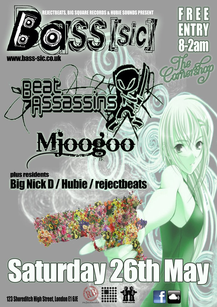 Bass[sic] - Flyer front