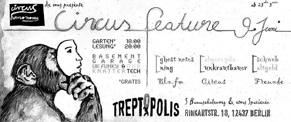 Circus Feature - Flyer back