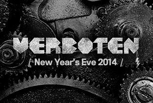 Verboten presents New Year's Eve 2014 - Flyer front