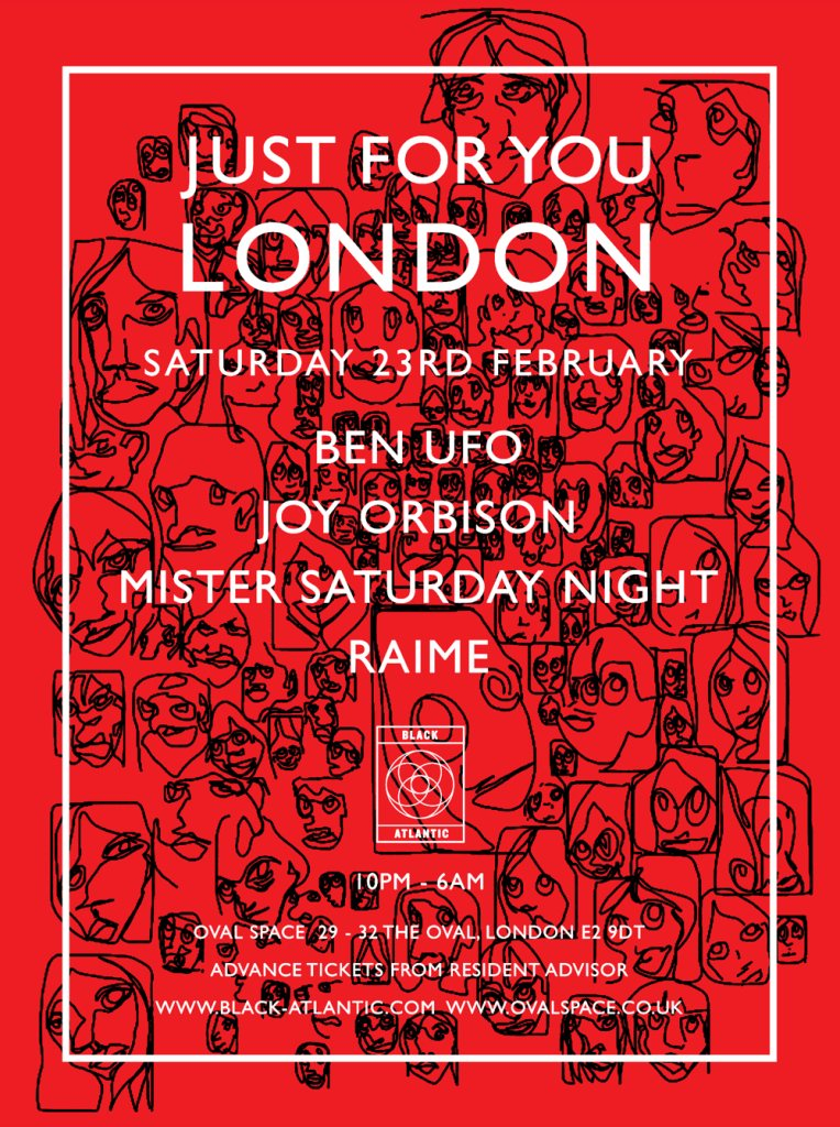 Just For You - Flyer front