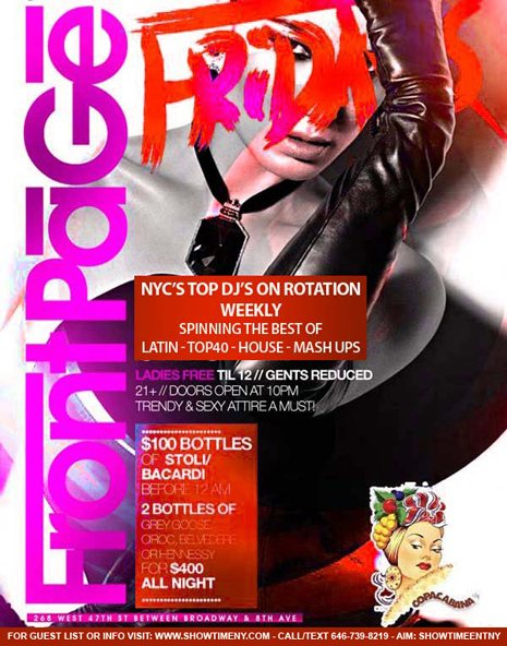 Copacabana Fridays at Copacabana, New York