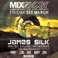 Mixology Exclusive - James Silk - Flyer front