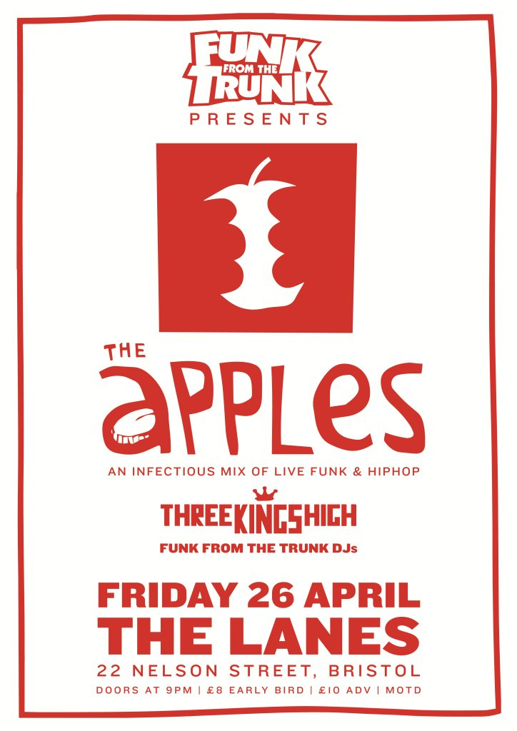 Fftt Live - The Apples - Flyer front
