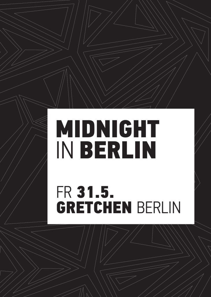 Midnight in Berlin: Etienne de Crécy & Surkin - Flyer front