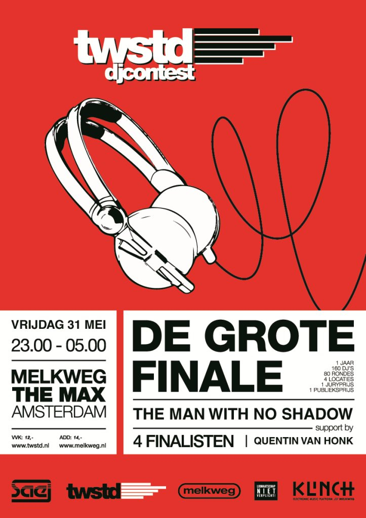 Grote Finale Twstd DJ Contest 2012-2013 - Flyer front