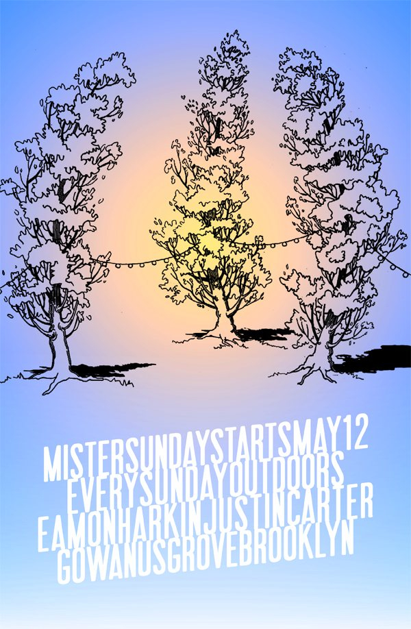 Mister Sunday: Opening Sunday - Flyer back