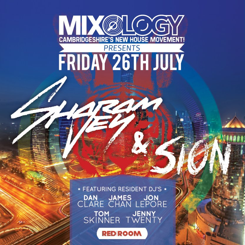 Mixology Exclusive - Sharam Jey & Sion - Flyer front