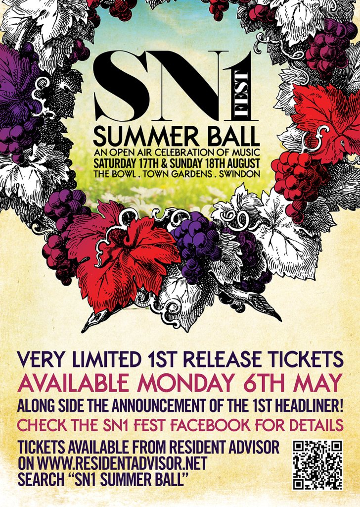 SN1 Fest Summer Ball 2013 - Flyer front