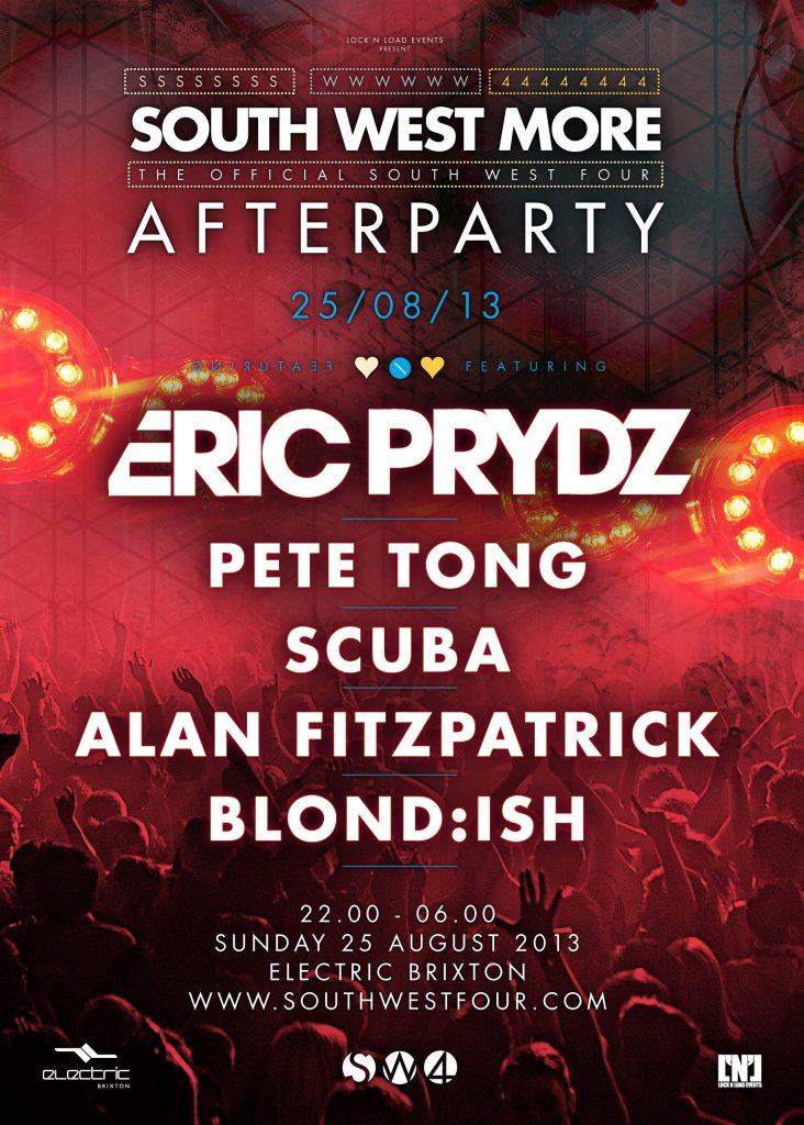 South West More with Eric Prydz - Flyer back