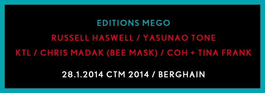 CTM 2014 - Editions Mego III - Flyer back
