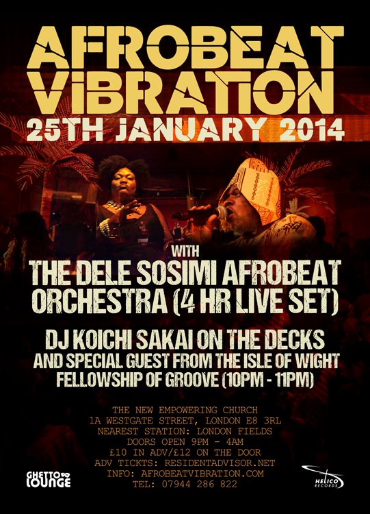 Afrobeat Vibration - Flyer back