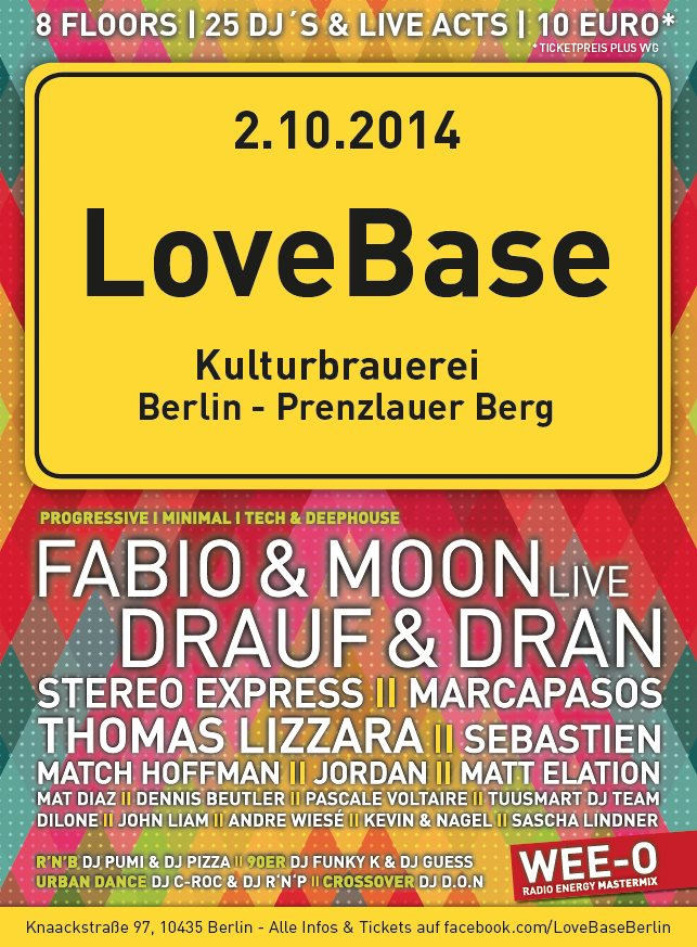 Lovebase - Flyer back