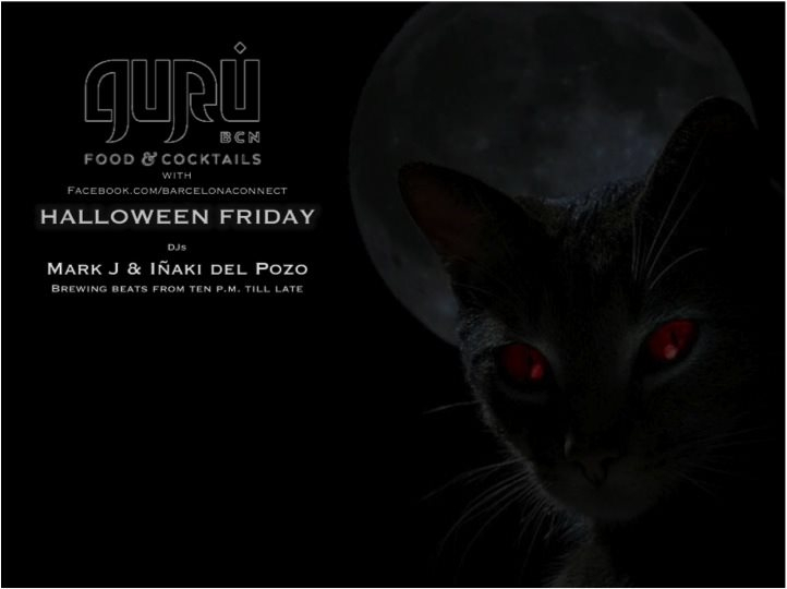 Barcelona Connect Halloween Bash At Guru Barcelona