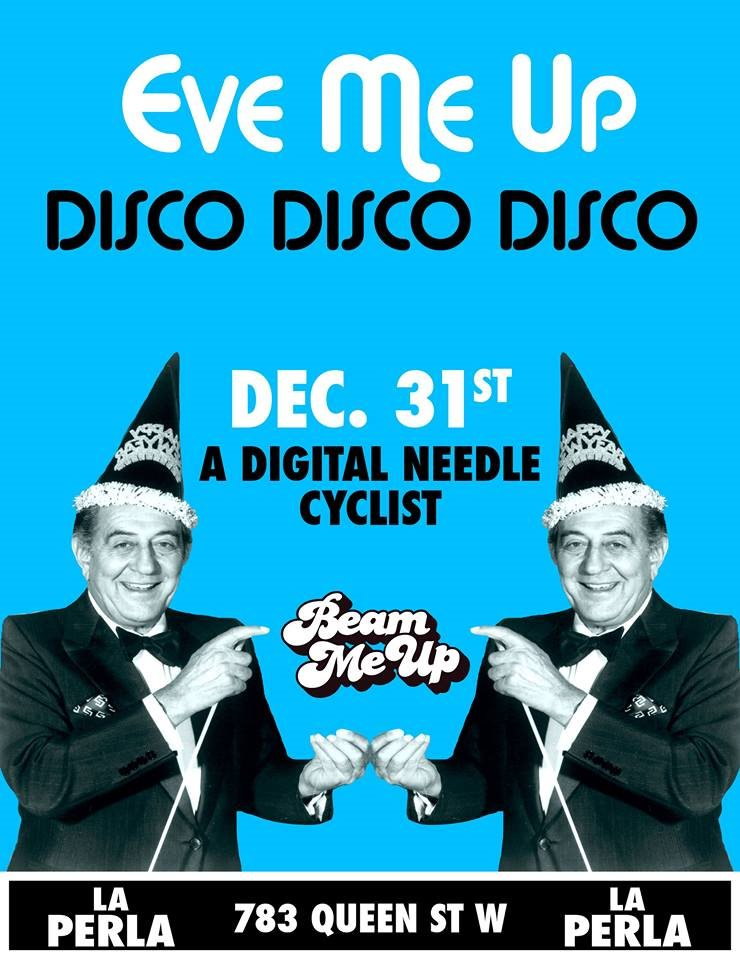 Eve Me Up - A Disco New Year - Flyer front