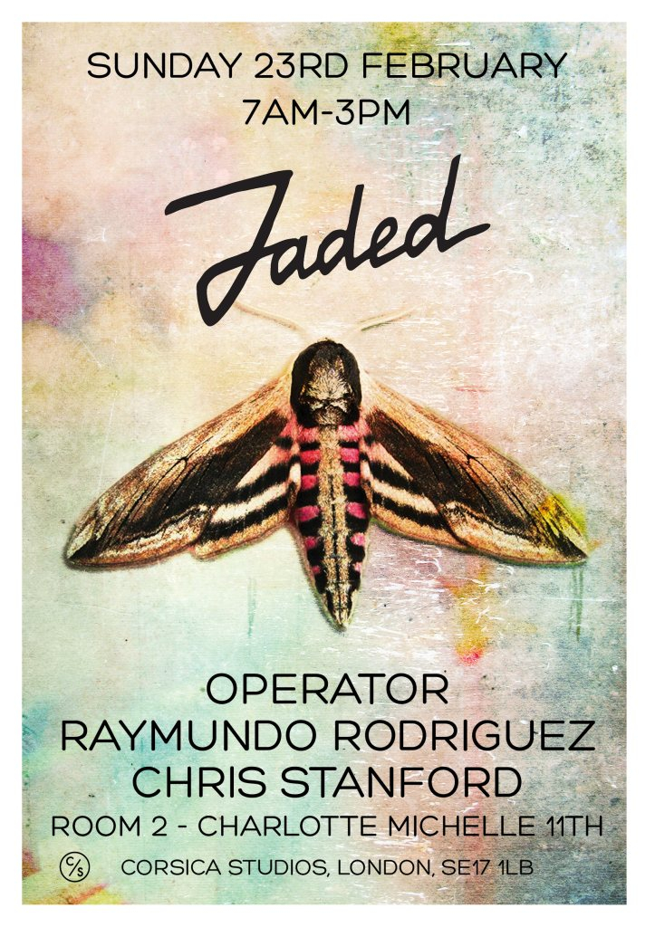 Jaded with Operator - Flyer front