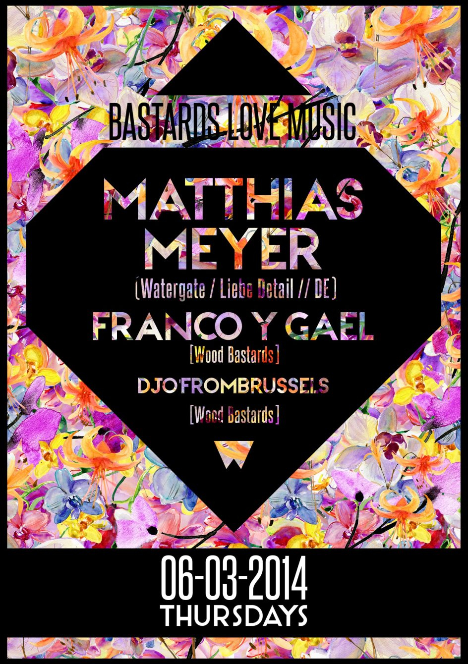 Bastards Love Music with Matthias Meyer - Flyer front