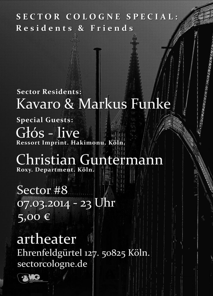 Sector #8 - Residents & Friends - Flyer front