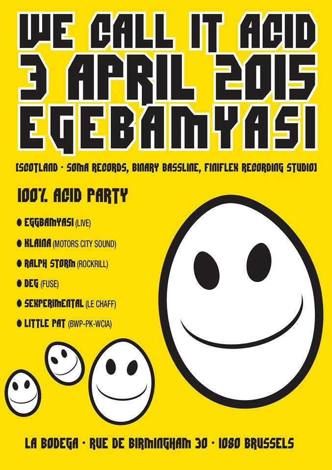 Wcia Easter Weekend Festival with Mr Egg - Flyer front