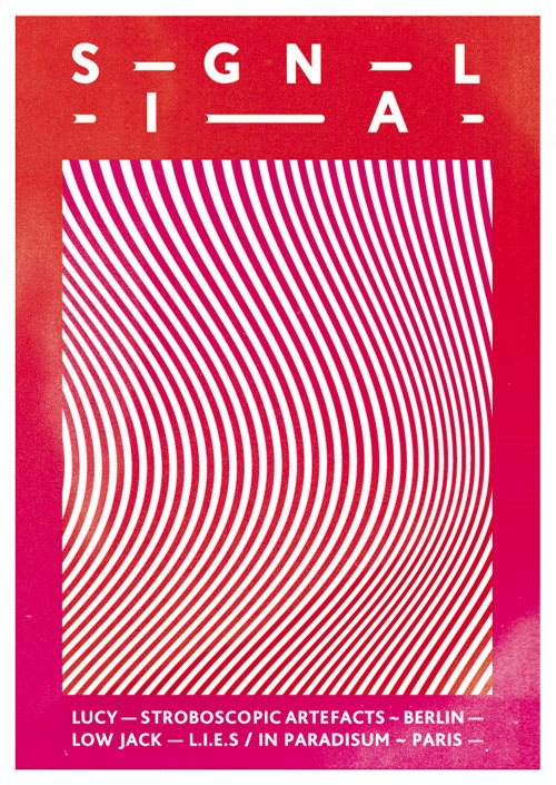 Signal #7 - Flyer front