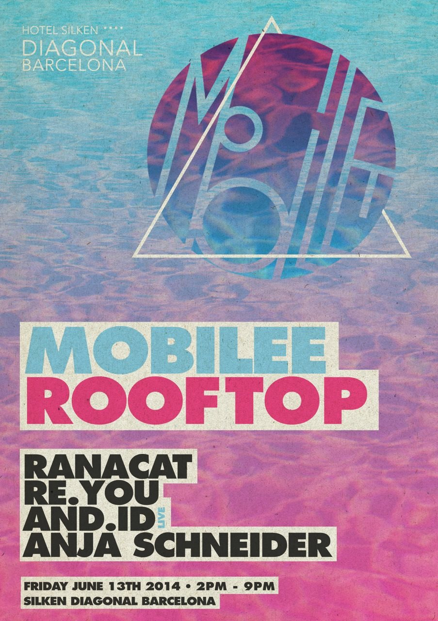 Mobilee Rooftop Barcelona - Friday - Flyer front