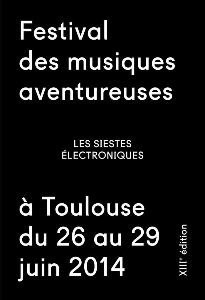 Les Siestes Électroniques - Toulouse - Free Concerts - Flyer back