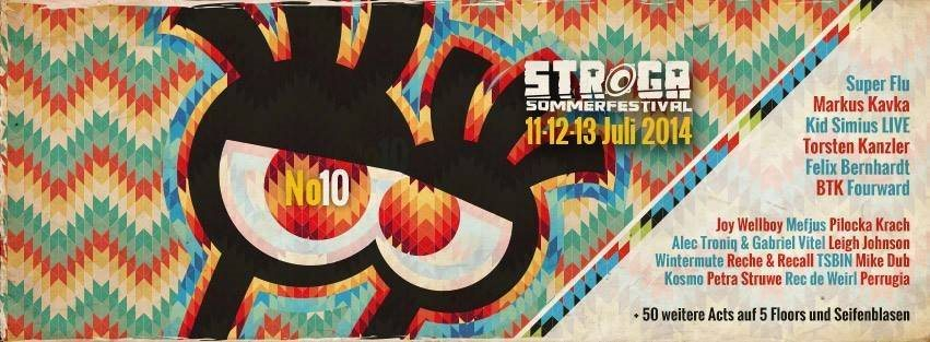 Stroga Festival 2014 - Flyer front