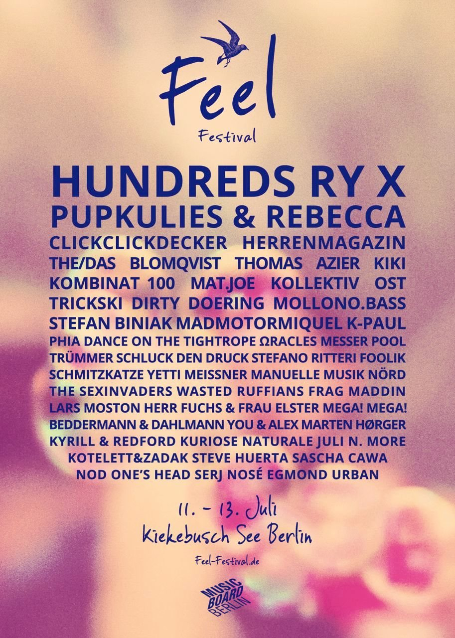 Feel Festival 2014 - Flyer front