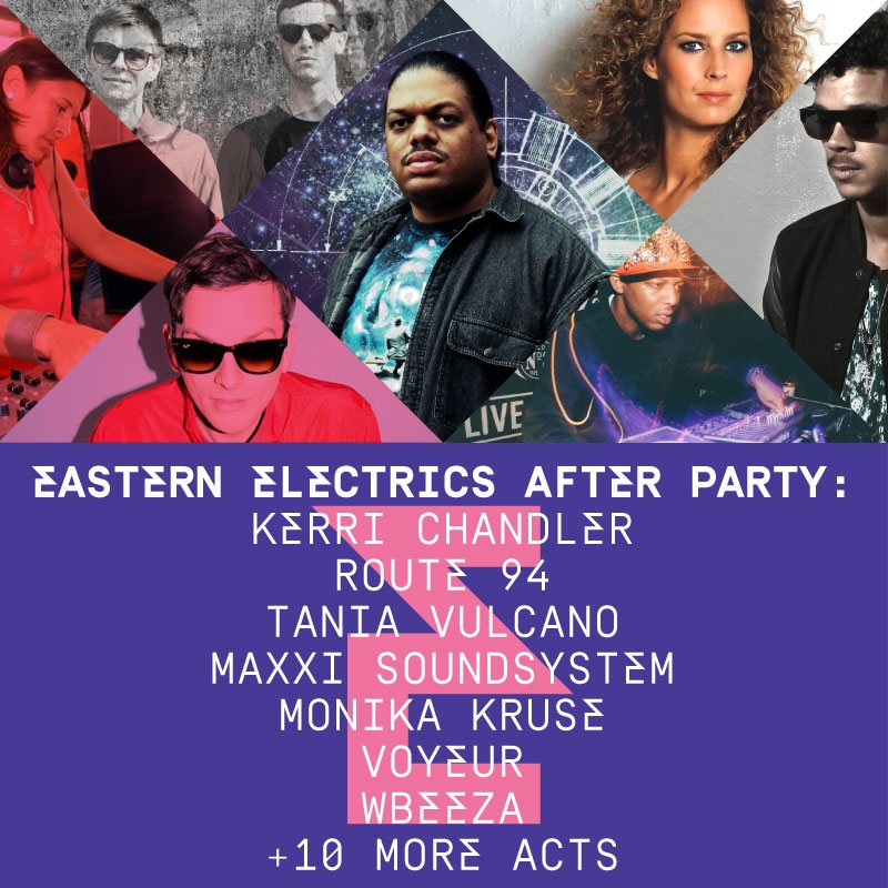 Eastern Electrics Festival After-Party - Flyer front