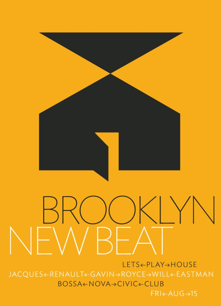 LPH Brooklyn New Beat with Jacques Renault, Gavin Royce & Will Eastman - Flyer front
