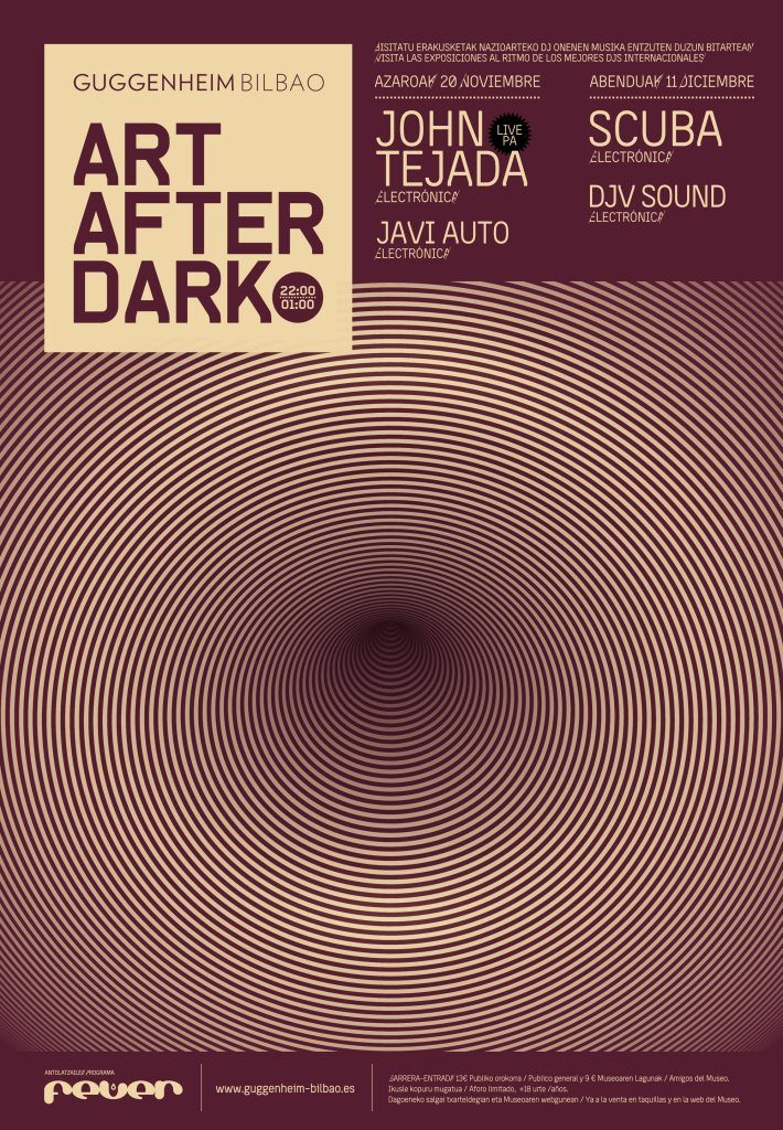 Art After Dark w/ John Tejada - Flyer front