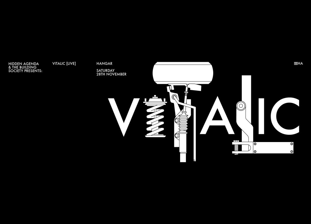 Vitalic (Live) - Flyer front