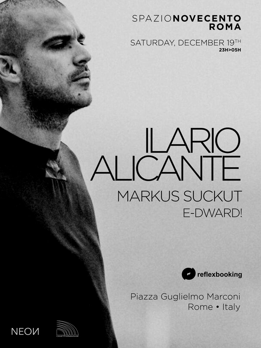 Ilario Alicante / Markus Suckut / E-Dward - Flyer front