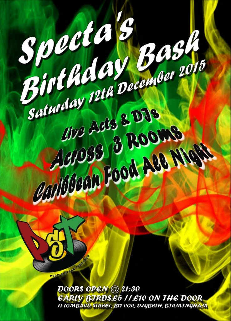 Specta S Birthday Bash Easy Nuh Man At Pst Club Birmingham