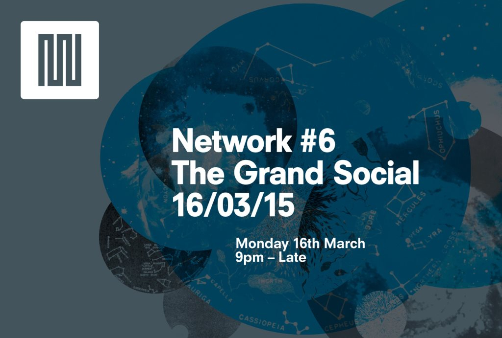 Network #6: Luke Slater, Legowelt, Sleeparchive + Guests - Flyer front