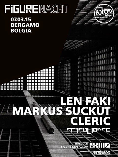 Len Faki, Markus Suckut, Cleric - Flyer front
